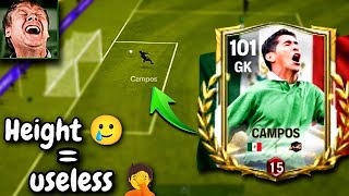 Gk Camposs height really matters 😆  Fc mobile  Copa Camposs review ✅ [upl. by Aima]