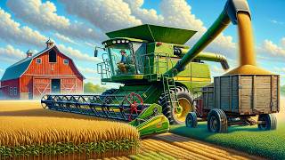 Day 2 Going from BROKE to BILLIONAIRE in Farming Simulator [upl. by Elisabetta]