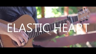 Elastic Heart  Sia fingerstyle guitar cover by Peter Gergely WITH TABS [upl. by Austreng]