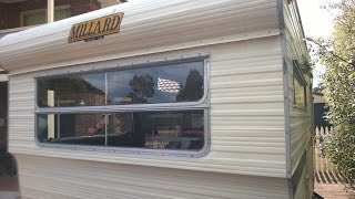 Millard Caravan  Window Reseal Process [upl. by Martz445]