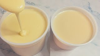 How To Make Sweetened Condensed Milk With Milk Powder 2 Methods 3 Ingredients VS 4 Ingredients [upl. by Casaleggio]