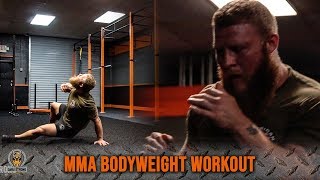 Use This MMA Bodyweight Workout For Fight Endurance [upl. by Sihonn691]