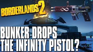 Borderlands 2 The Bunker Drops The Infinity Pistol [upl. by Elyn]