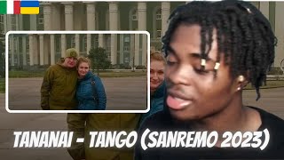 Tananai  TANGO  ITALIAN SONG REACTION  Tananai TANGO [upl. by Rosmunda]