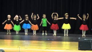 Its a Small World Beginning Dance Y Dance Recital Aug 2013 Jackson [upl. by Ativ]