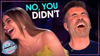 FUNNIEST Comedians That Made Simon Cowell And The Judges LOL🤣 [upl. by Remde576]