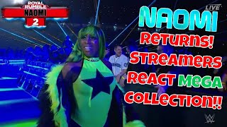 Naomi Returns Streamers React MEGA collection [upl. by Crespi]