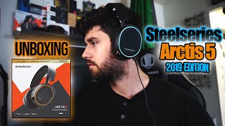 SteelSeries Arctis 5 2019 Edition Unboxing [upl. by Allit]