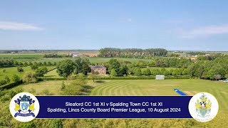 Sleaford CC Sun 2nd XI v Blankney Sun 1st XI LDL Div 2 4th August 2024 Live Stream [upl. by Illac]