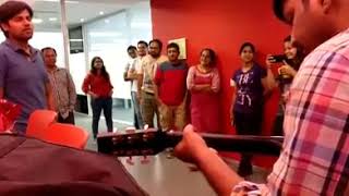 To Phir Aao Cover  extempore performance in colleagues farewell [upl. by Hapte238]