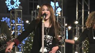 Rockin Around the Christmas Tree  Miley Cyrus Live Rockefeller Tree Lighting 2008 HD [upl. by Gilleod246]