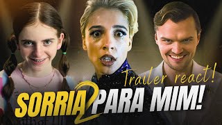 SORRIA 2  ANÁLISE  REAÇÃO do TRAILER OFICIAL Está incrível [upl. by Finah]