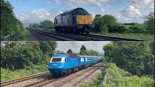 UK Specials and Railtours on the Great Western Mainline compilation 2022 [upl. by Elly]