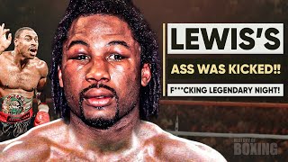 The Night Lennox Lewis Was Destroyed By Oliver McCall [upl. by Mada]