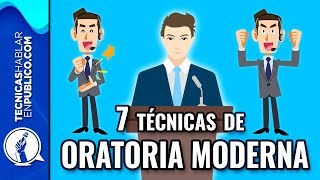 7 Técnicas de Oratoria Moderna para Hablar en Público como un Profesional [upl. by Calli]