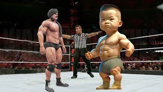 Dara Singh vs Muscle Baby Match [upl. by Eahs]