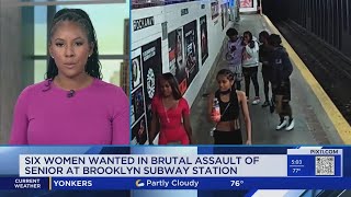 Group brutally attacked man 76 in Brooklyn subway station [upl. by Aicilef315]