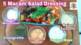 5 Macam Salad Dressing Saus Salad Mana Favoritmu [upl. by Llewol975]