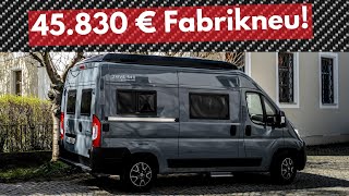 45830 € FABRIKNEU 😬 WOHNMOBIL ZUM LIDL PREIS Clevervans Drive 540 Caravan Salon Düsseldorf [upl. by Franza797]