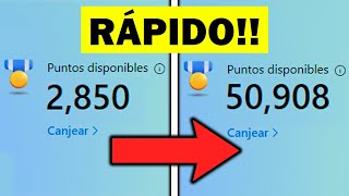 😱 Cómo GANAR PUNTOS EN MICROSOFT REWARDS MÁS RÁPIDO 2024 😱 CONSEGUIR MÁS PUNTOS EN MICROSOFT REWARDS [upl. by Tnairb]