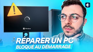 Comment réparer un PC bloqué au démarrage sur Windows en 2024 [upl. by Ciaphus224]