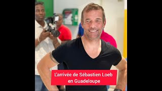 Sébastien Loeb est arrivé en Guadeloupe [upl. by Ardnohsed]