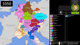 The Holy Roman Empire Every Year PREVIEW [upl. by Novahc]