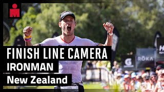 2024 IRONMAN New Zealand  Finish Line Camera [upl. by Gurolinick]