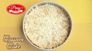 Cassava Cake Pinoy Recipe  How to cook Cassava Cake  Pinoy Recipes [upl. by Mastic]