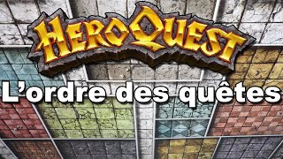 Lordre des quêtes Mai 2023  Règles HeroQuest 2021 [upl. by Esom]