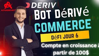 Succès commercial avec Deriv Bot 5525 de bénéfice en 17 minutes grâce à notre bot binaire premium [upl. by Aniratak]