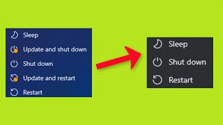 How To Remove  quot Update And Shutdown quot How To Remove quot Update And Restart quot Option  Windows 11 [upl. by Sirrot]