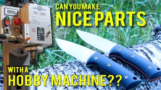 DIY Knife Making on CNC Garage Mill [upl. by Olsson858]