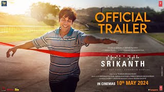 SRIKANTH Official Trailer RAJKUMMAR RAO  SHARAD JYOTIKA ALAYA  TUSHAR H  BHUSHAN K NIDHI [upl. by Naivad]