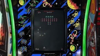 Galaga Series  Realistic Arcade Bezels for Mame [upl. by Sou211]