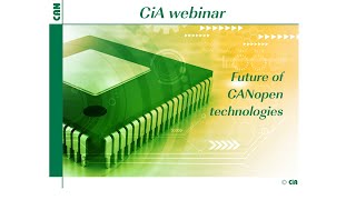 Future of CANopen technologies webinar – 20231108 R Zitzmann CiA [upl. by Rolyat]