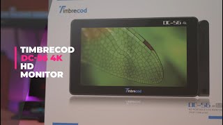 Timbrecod DC 56 4K Monitor Best DSLR Monitor with internal battery [upl. by Cas]