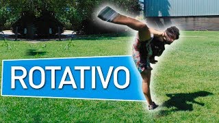 COMO FAZER O ROTATIVO Tutorial Chute Giratório [upl. by Casteel568]