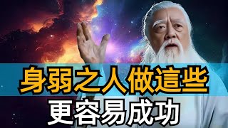 身弱之人做這些容易成功。弱到極致便是強，祝大家早日「逆風翻盤」 [upl. by Ellienad]