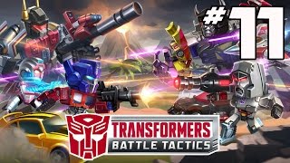 Transformers Battle Tactics Gameplay  PART 11  Bumblebee Blackjack Hoist Wheeljack amp Tankor [upl. by Umeh]