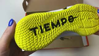 Футзалки Nike Tiempo React Legend 9 Pro IC DA1183107 Оригинал [upl. by Lachance619]