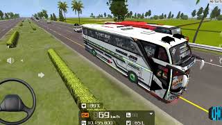 bus tunggal jaya bawa rombongan ziarah walisongo dari Jakarta bus simulator [upl. by Kennith]