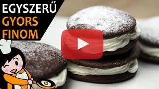 Whoopie pie  Recept Videók [upl. by Cataldo]