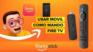 Cómo MANEJAR el AMAZON Fire TV Stick con el TELEFONO [upl. by Maureene904]