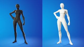 How To Get All White And All Black On EVERY Superhero Skin In Fortnite Update [upl. by Kale164]