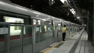 MTR CTrain A359360 departs Ngau Tau Kok station [upl. by Gosser]