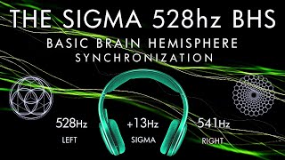 An Emotional amp Physical Healing  SIGMA 528 hz Brain Hemisphere Synchronization [upl. by Etep439]