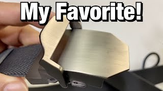 The Best Ratchet Belt Buckle Review [upl. by Noelopan]