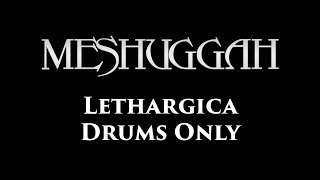 Meshuggah Lethargica DRUMS ONLY [upl. by Mich60]