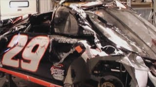 Worst NASCAR Crashes at Rockingham [upl. by Ezirtaeb]